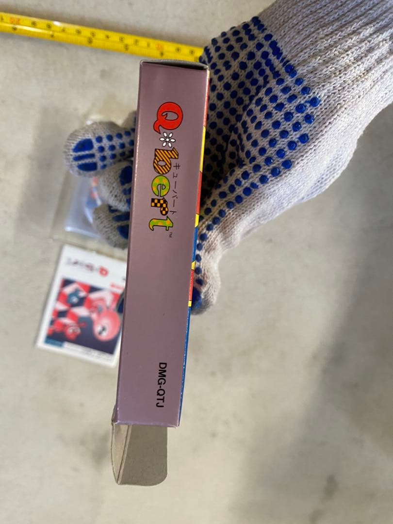 稀少新品　ゲームボーイQbertキューバートカセット