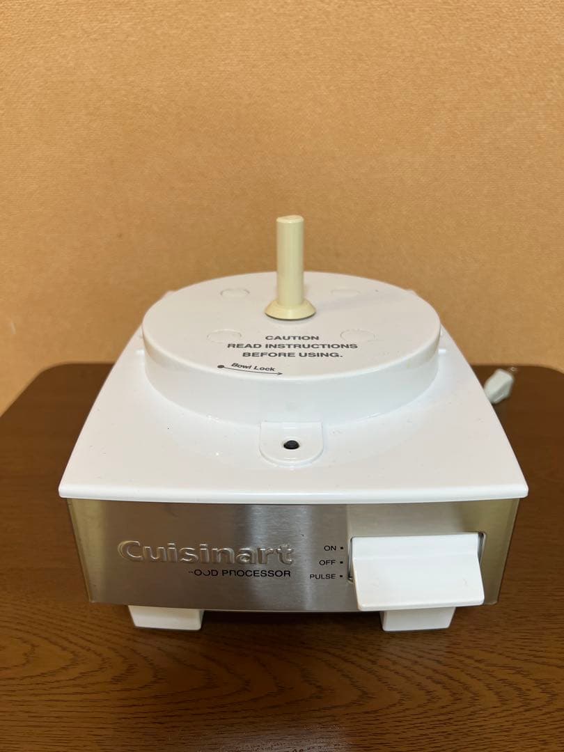 Cuisinart フードプロセッサー ホワイト/シルバー