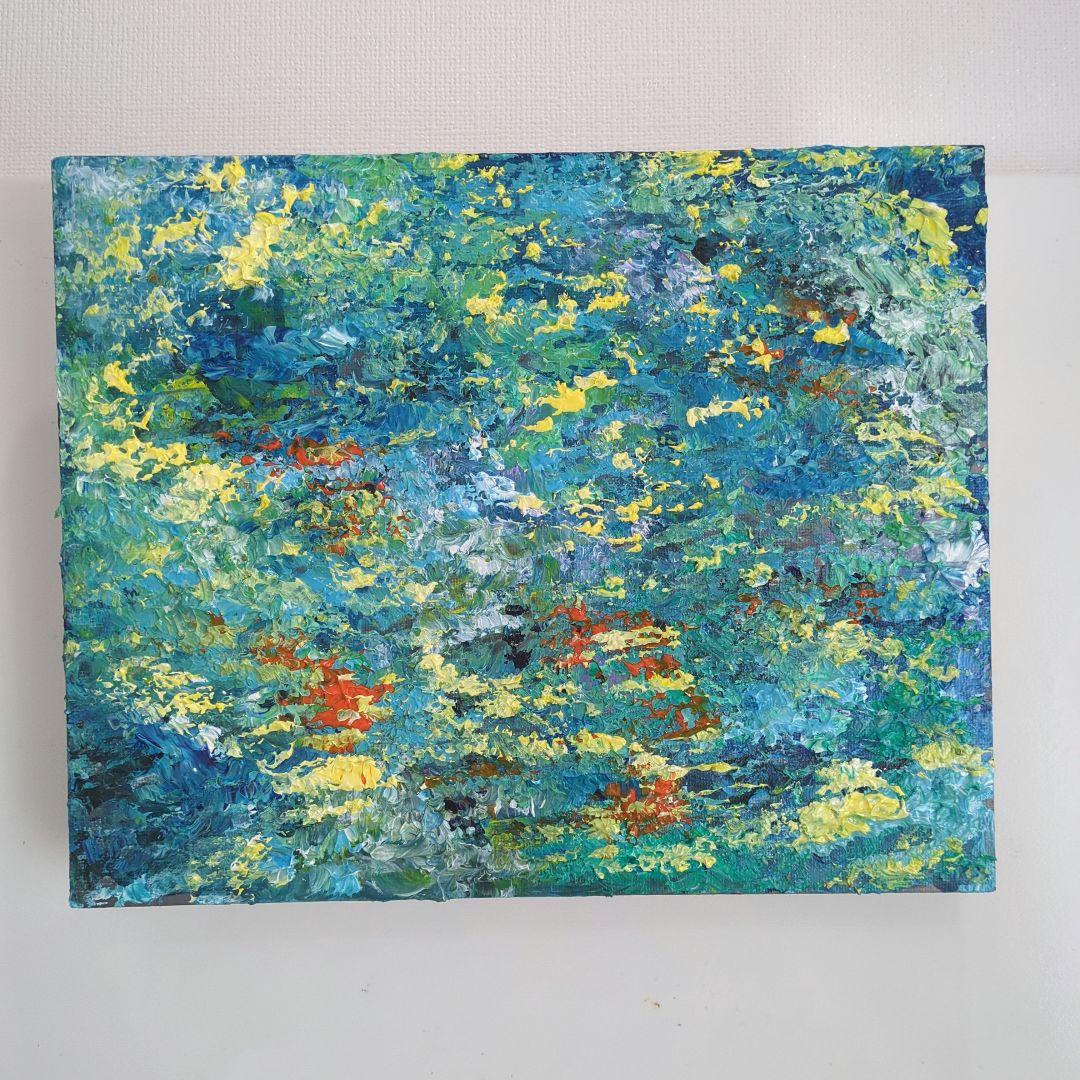 抽象画　絵画　作品名　らくえん