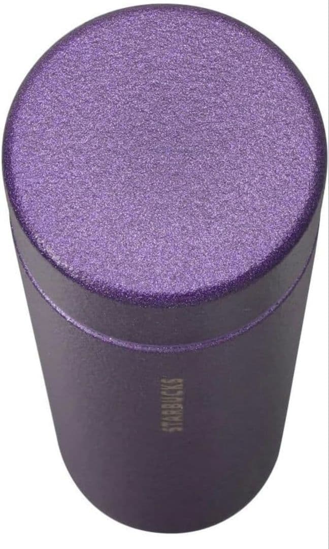 スターバックス　2025年ハロウィンステンレスボトルグリッターパープル444ml