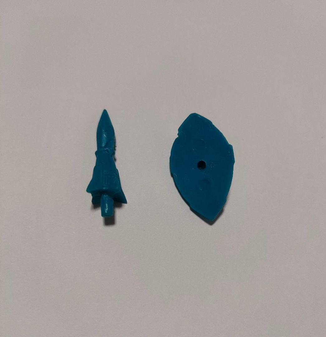 SDガンダム ガン消し 聖機兵ガンレックス 青色 パーツ完品 当時物
