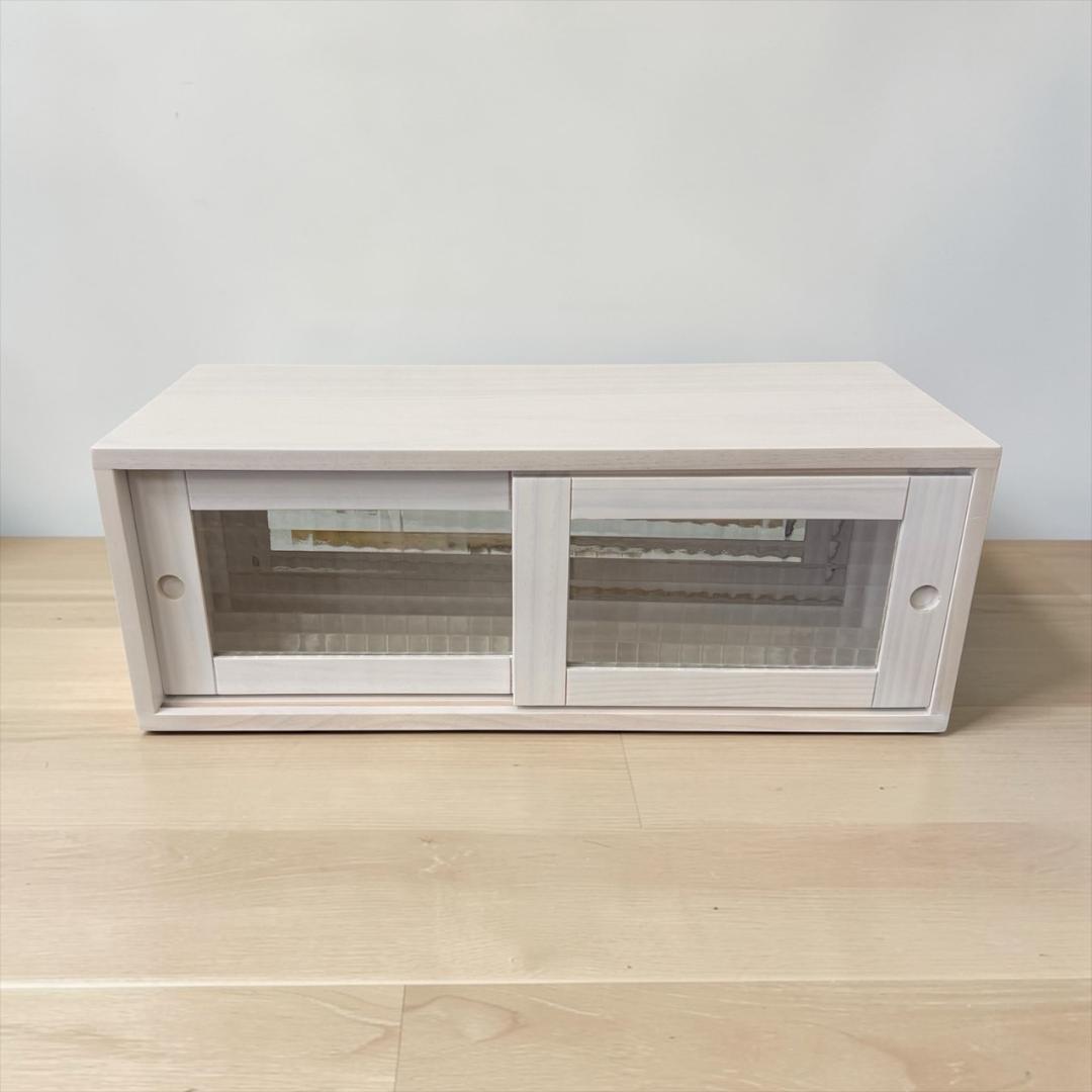 【新品】キッチンカウンター上収納 カウンターラックホワイト 木製