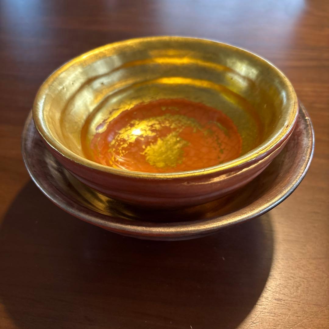 島台茶碗　大小一組　祝い事などにおつかいぐださい。