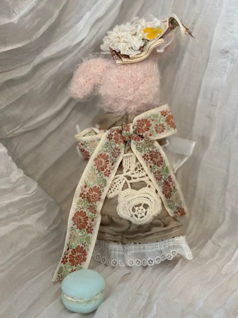 うさぎドール　 編みぐるみ＋球体関節人形