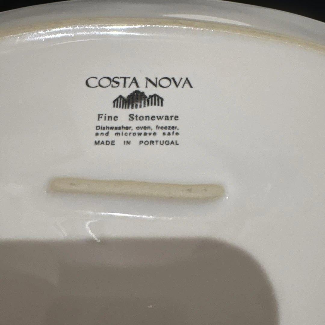 COSTANOVA皿　白　６枚セット