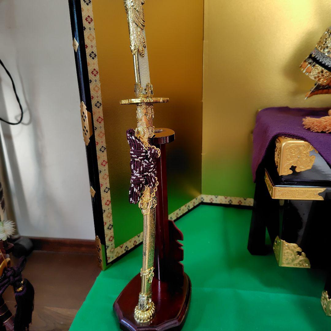 秀月作 　五月人形 兜飾り