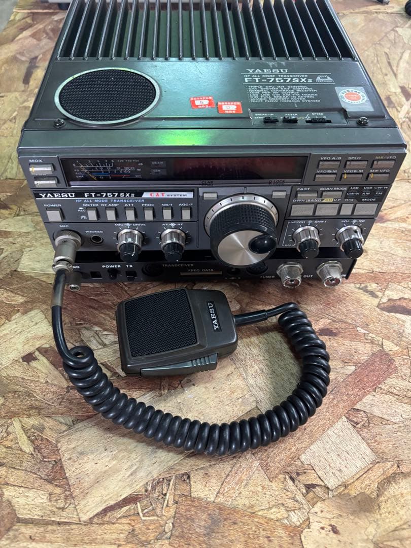 YAESU FT-757SX2/FC-1000セット ジャンク