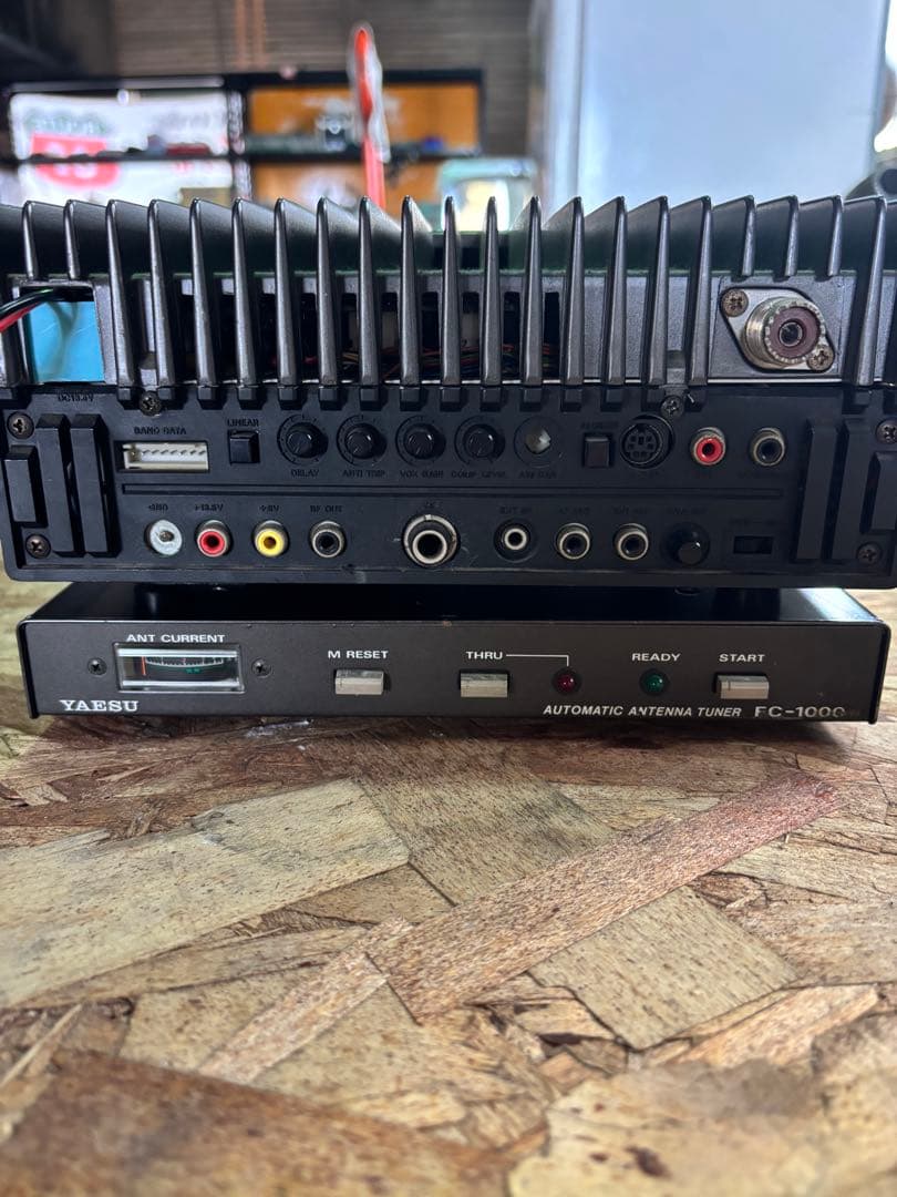 YAESU FT-757SX2/FC-1000セット ジャンク
