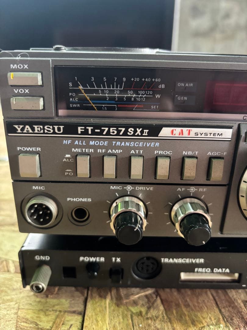 YAESU FT-757SX2/FC-1000セット ジャンク