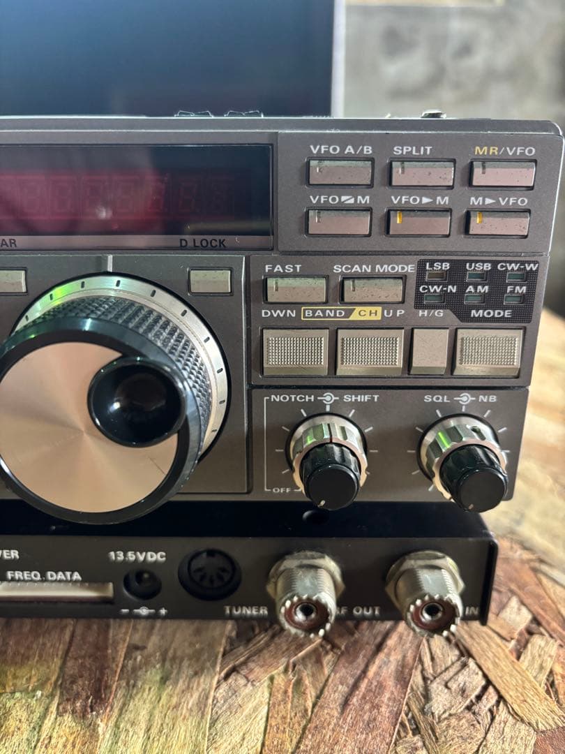 YAESU FT-757SX2/FC-1000セット ジャンク