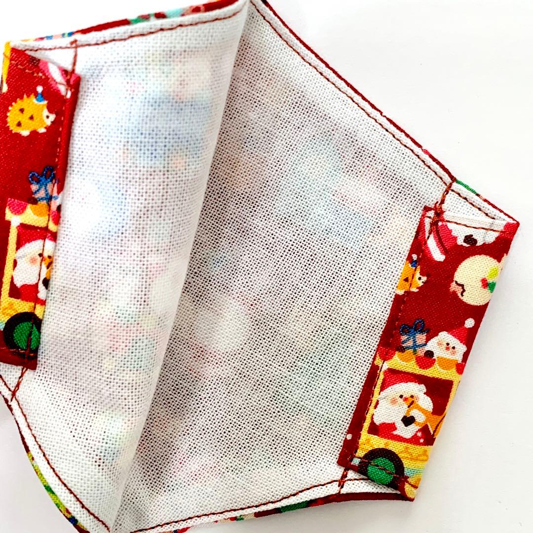 No.601 オーダーマスク　ハンドメイド　クリスマス　サンタ　おまとめ割