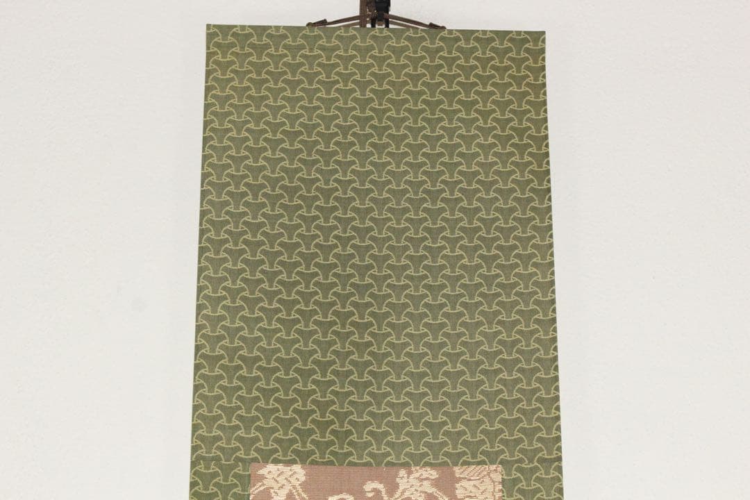 No5809 掛軸　印刷工芸　沢庵宗彭　一行書　「壺中日月長」　共箱　送料無料