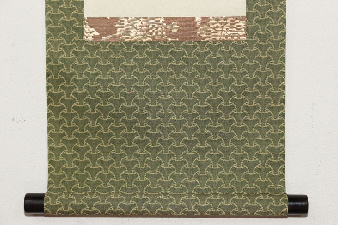 No5809 掛軸　印刷工芸　沢庵宗彭　一行書　「壺中日月長」　共箱　送料無料