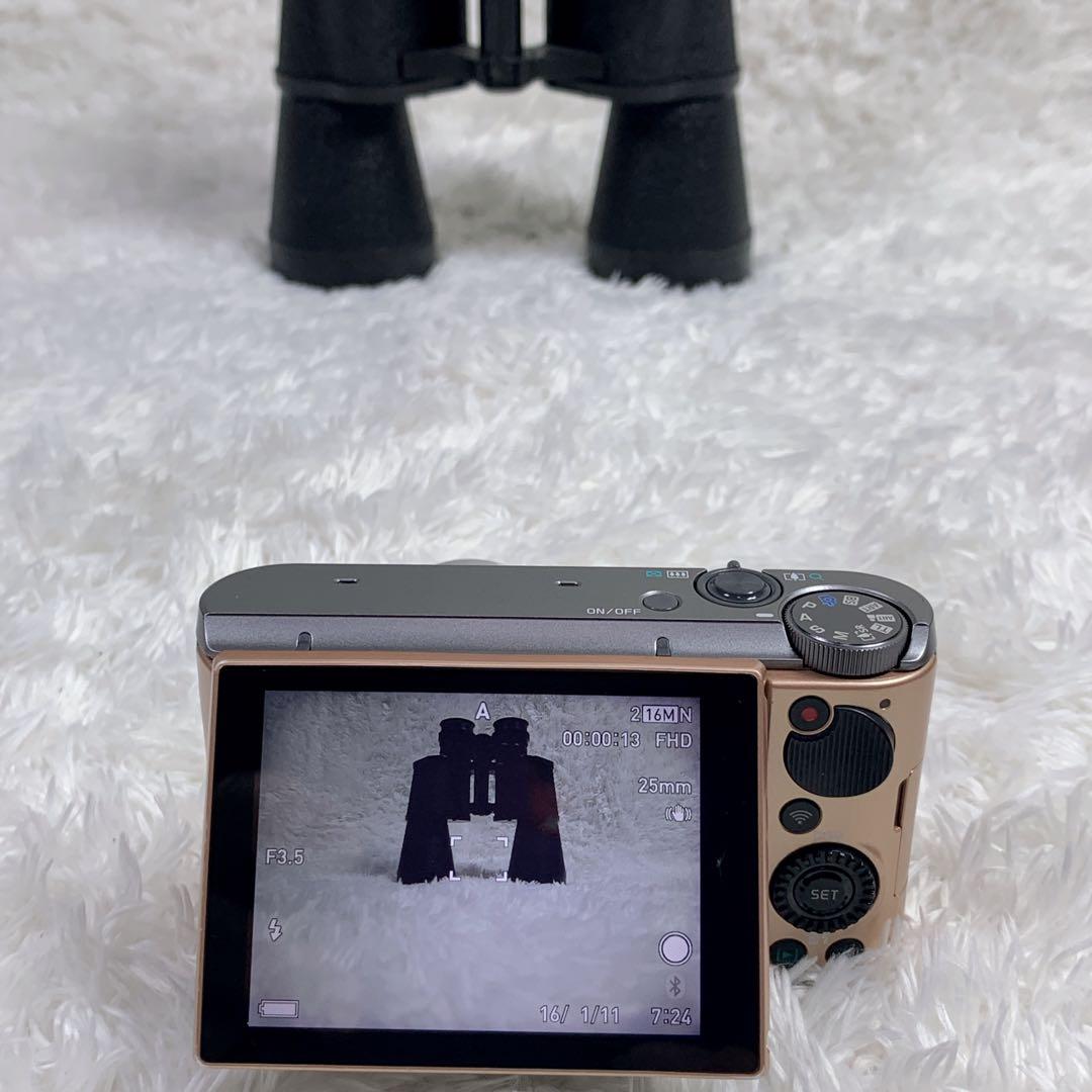 【美品】CASIO EXILIM EX-ZR1700 ゴールド