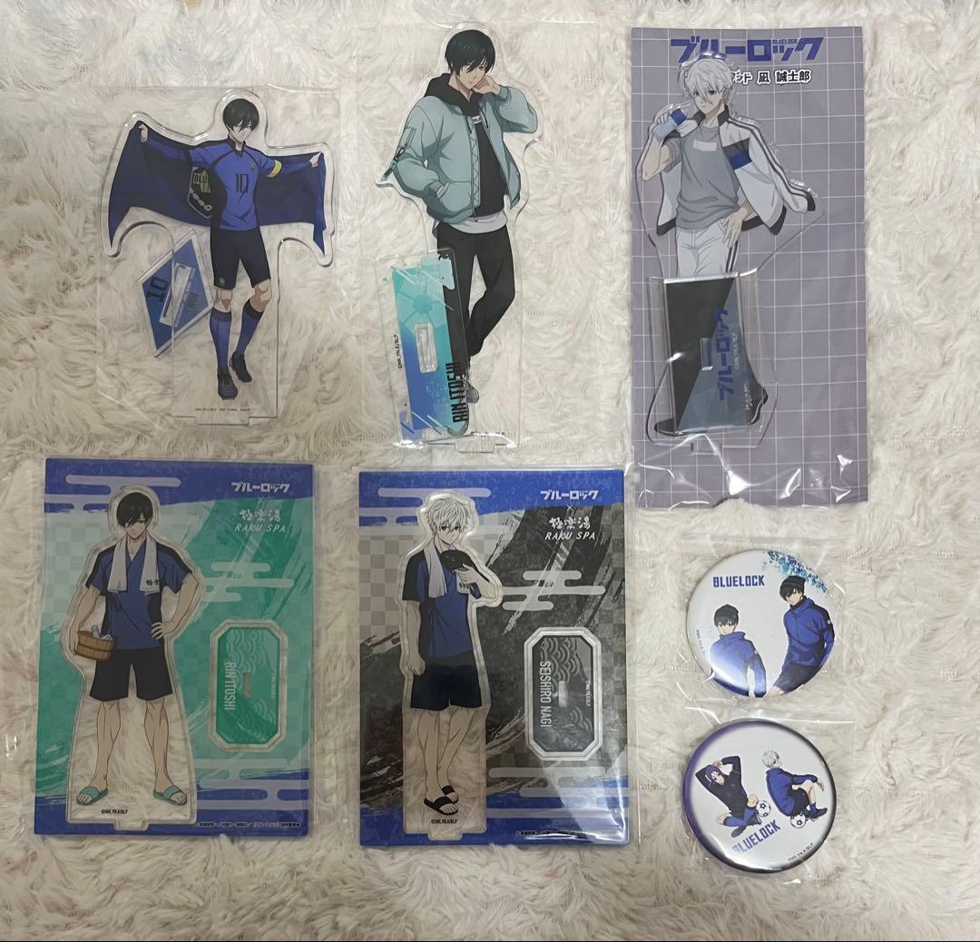 ブルーロック グッズ まとめ売り 缶バッジ パシャこれ アクスタ ぬいぐるみ