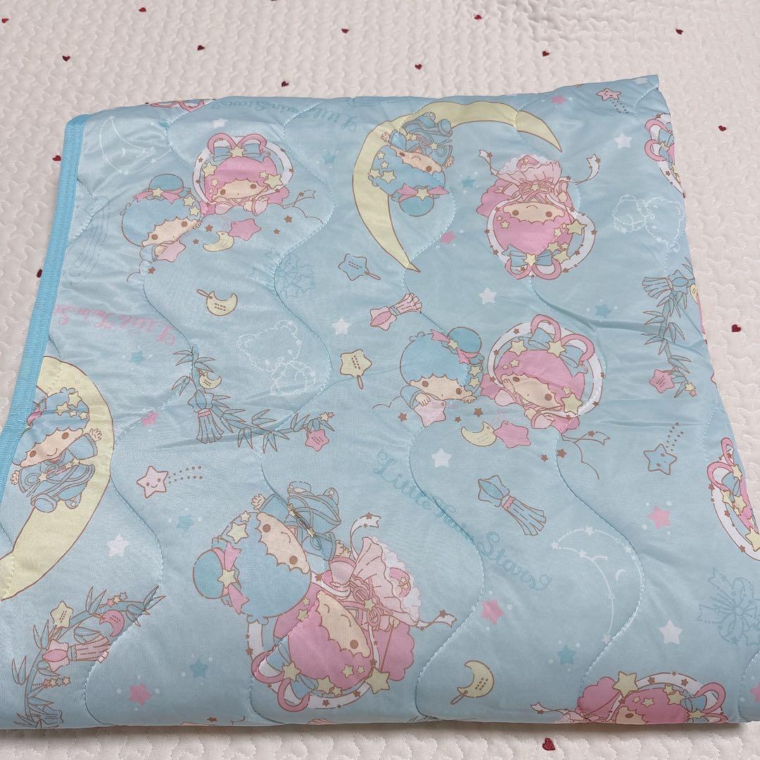 サンリオ❣️激かわ　キキララ シングル冷感敷きパッド　夏　七夕