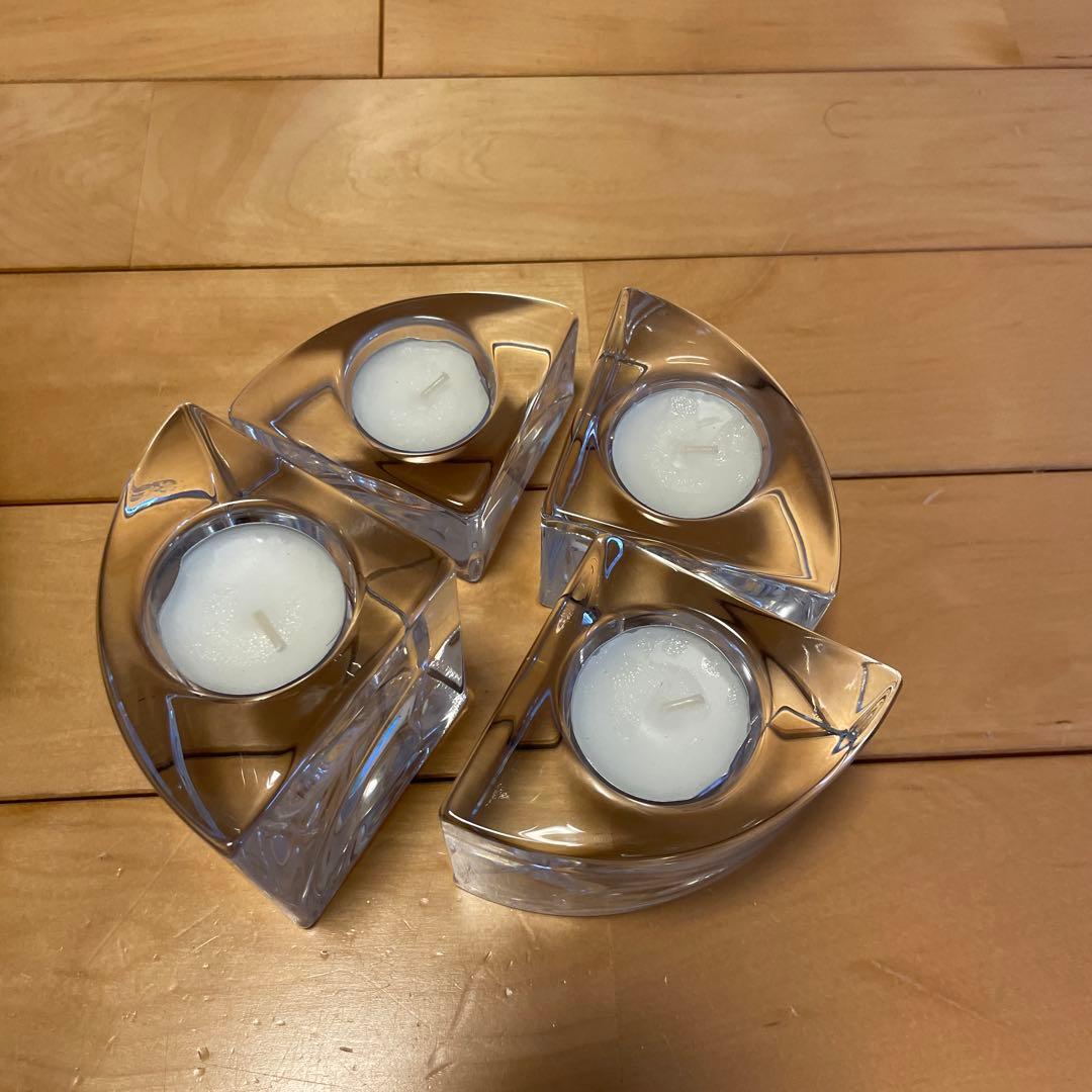 オレフォス　キャンドルホルダー　カルテット　未使用品