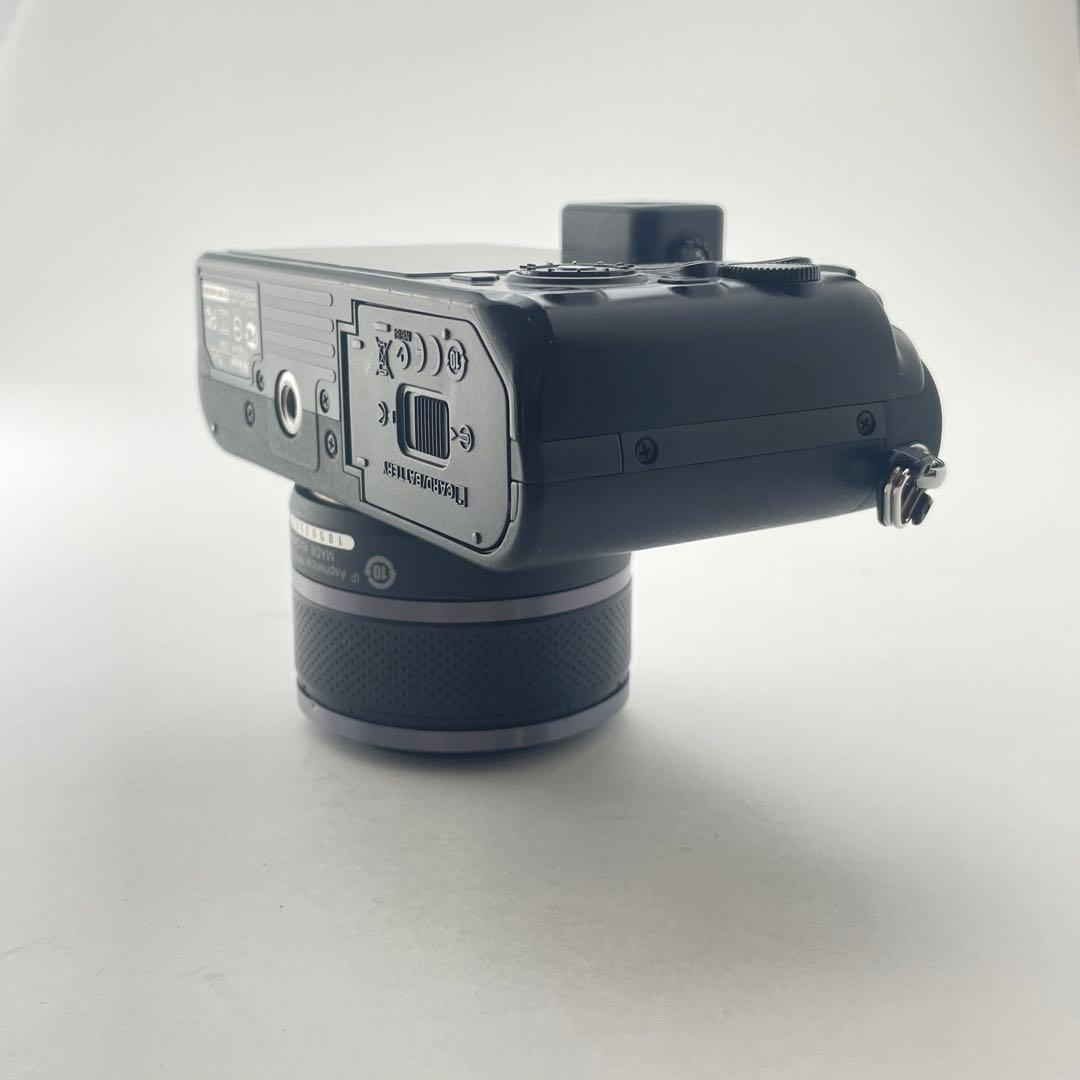 【ファインダー美品・返品保証】Nikon1 V1 ブラック 標準レンズキット