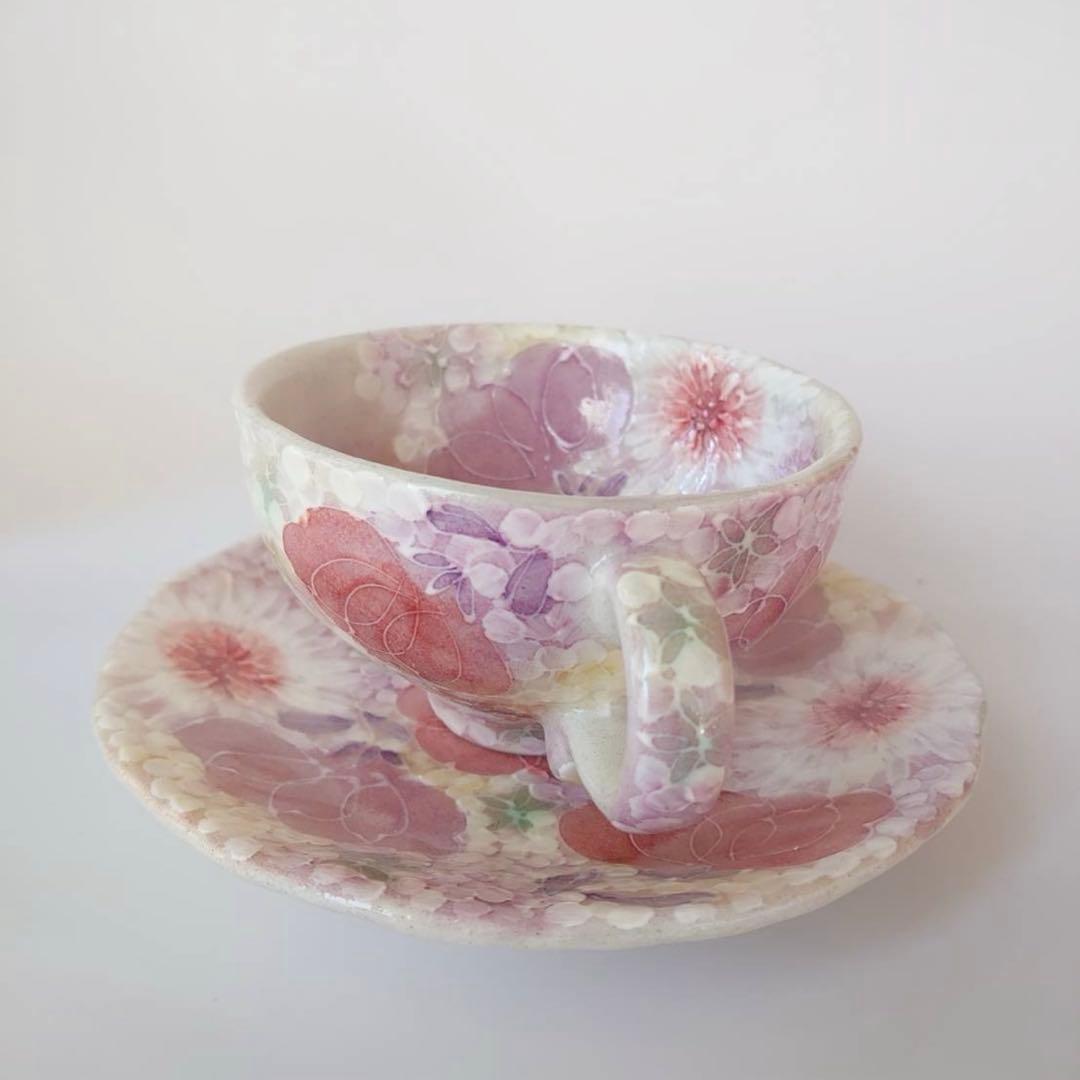 【新品】ゆずりは工房　工房ゆずりは　カップ&ソーサー