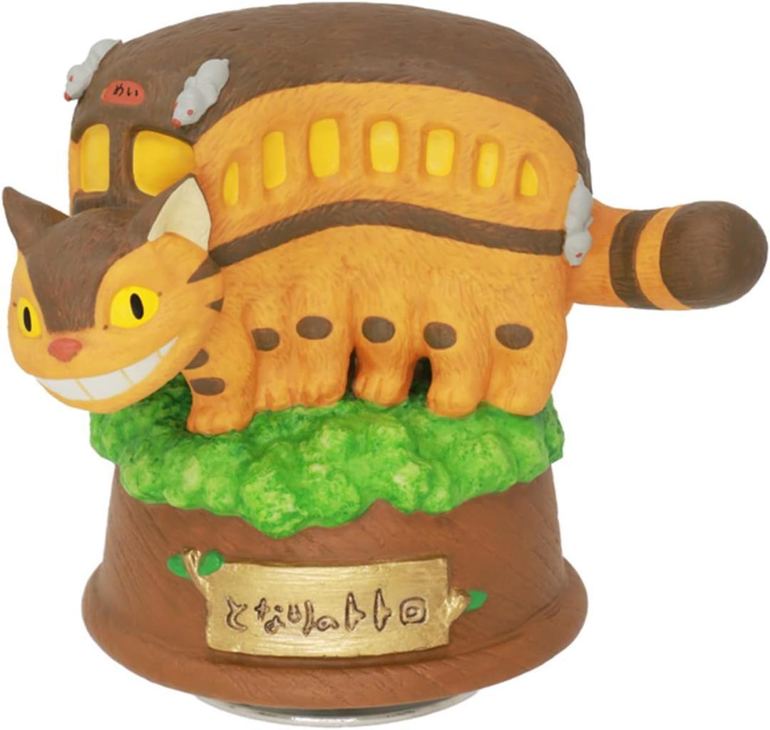 【新品未使用】となりのトトロ 磁器オルゴール ネコバス 木の上 セキグチ ジブリ