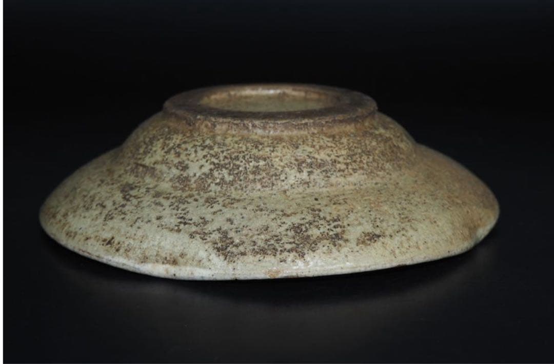 送料無料　江戸時代　古相馬焼　中皿17×17ｃｍ　本物保証
