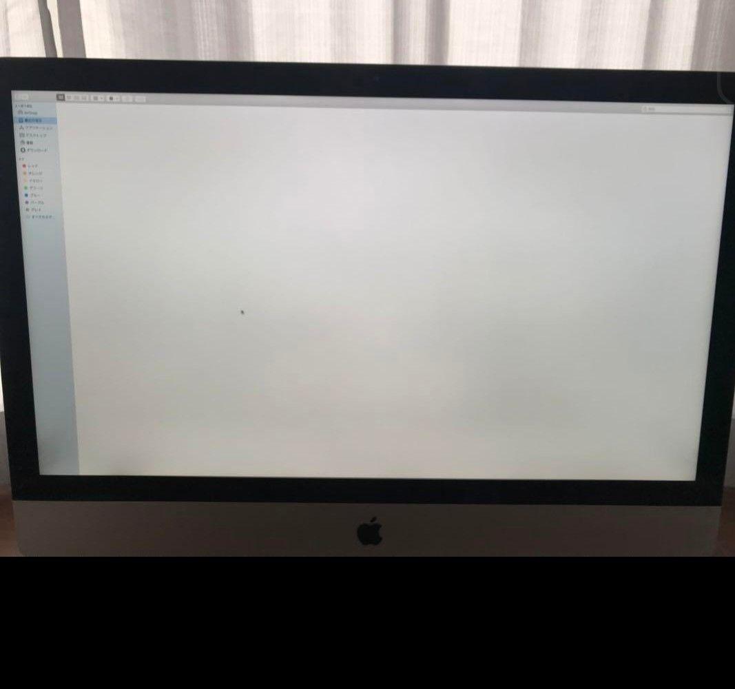 iMac (27-inch, Late 2012) 本体