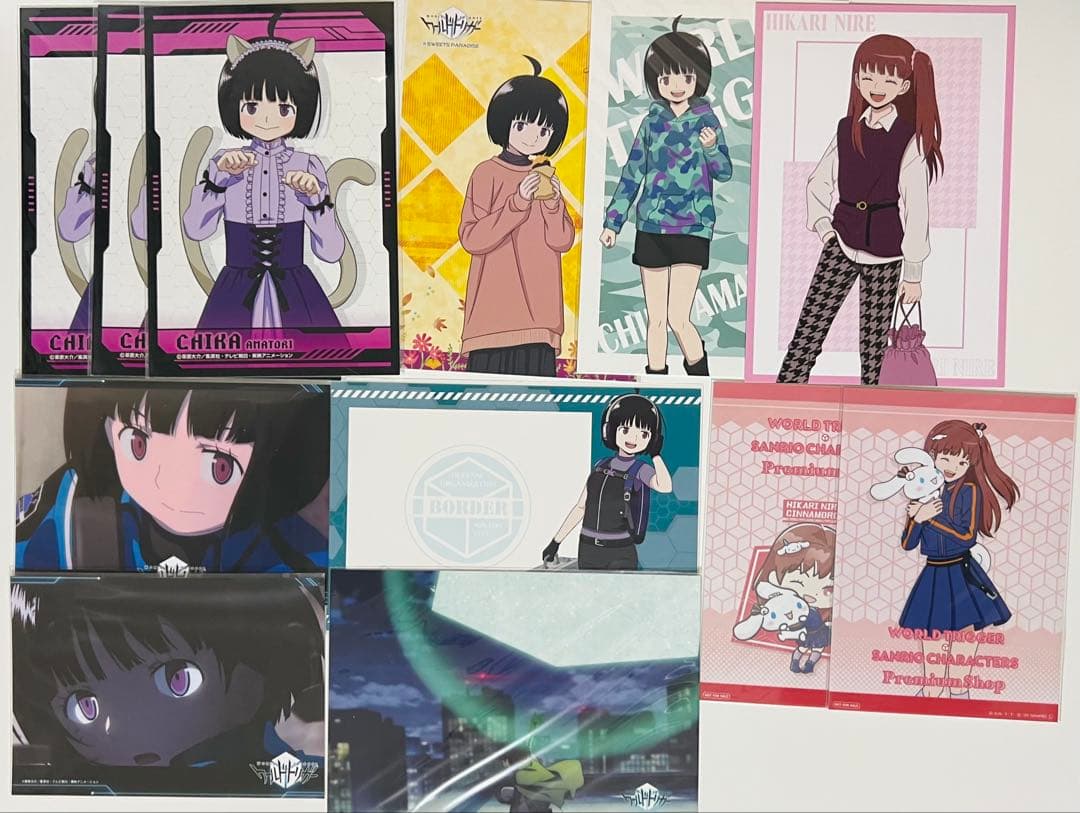 ワールドトリガー 雨取千佳 仁礼光 缶バッジ ポスカ