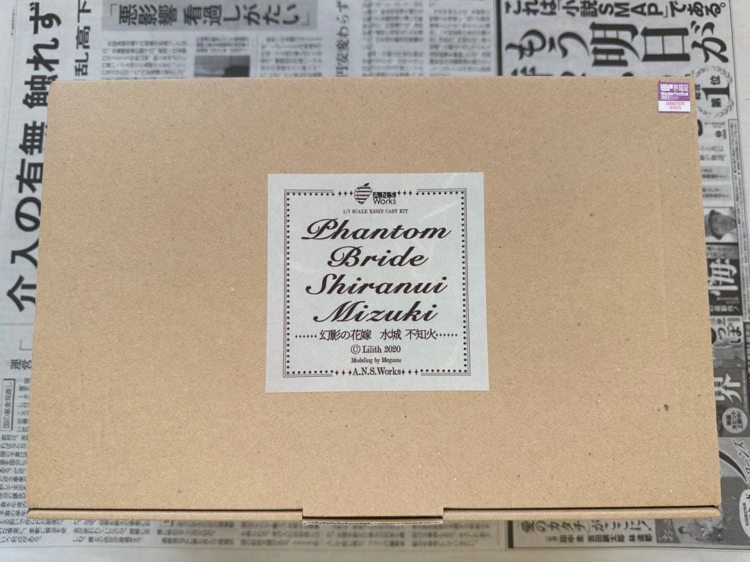 A.N.S.Works 1/7 対魔忍 幻影の花嫁 水城不知火 ガレージキット
