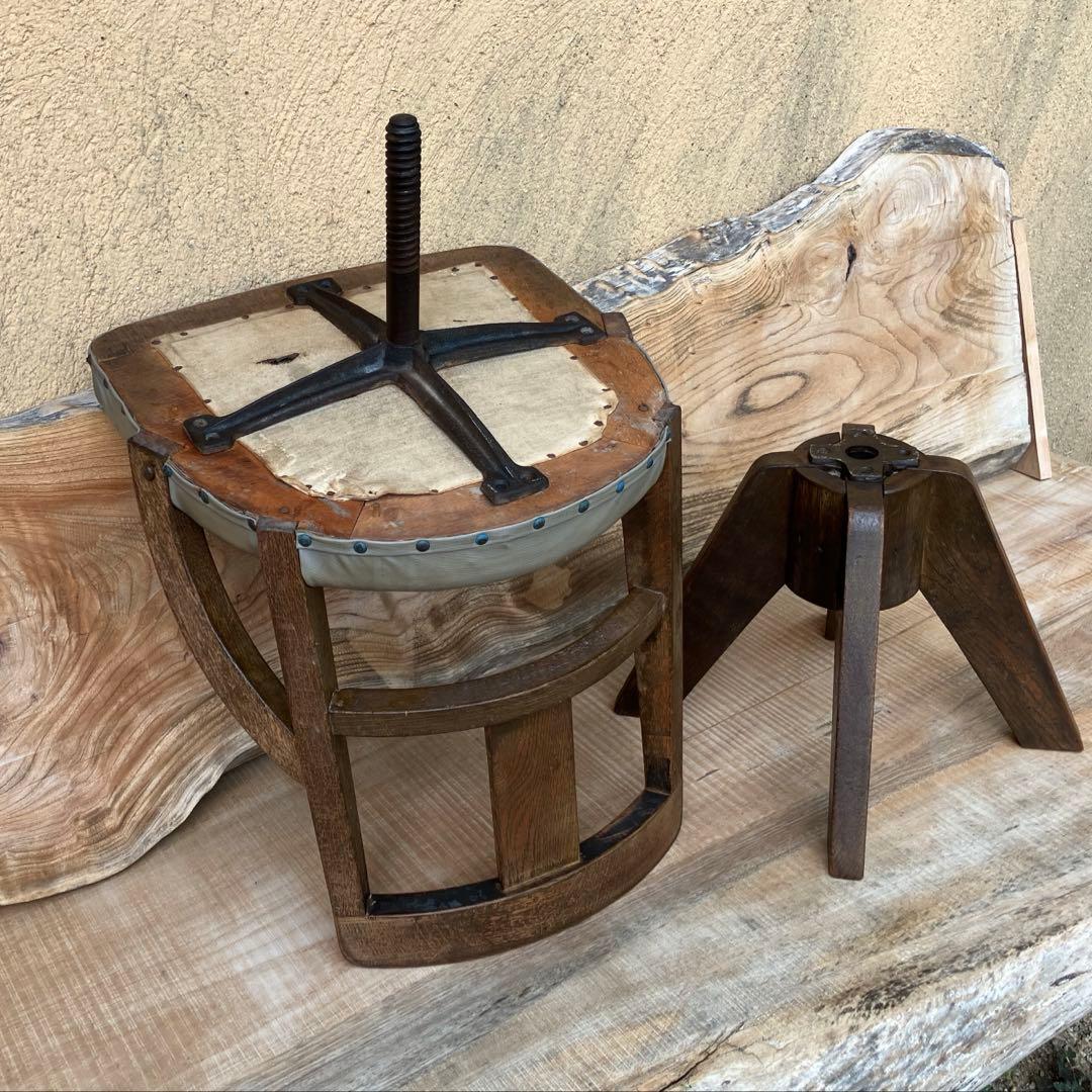 ドクターチェア 古い椅子 ヴィンテージ 時代物 当時もの 昭和レトロ 古家具