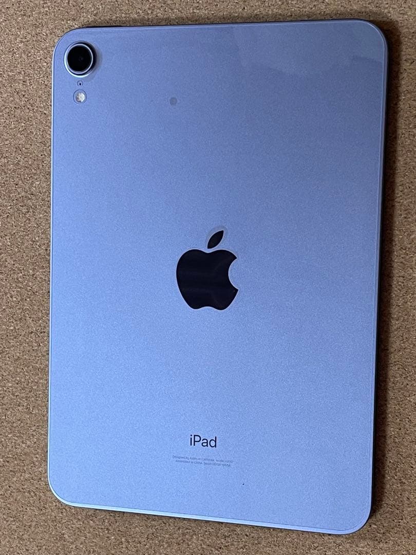 Apple iPad mini 第6世代 パープル 64GB 本体
