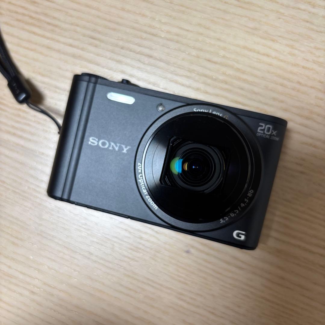 【極美品】Sony CyberShot DSC-WX350 ソニー コンデジ 黒