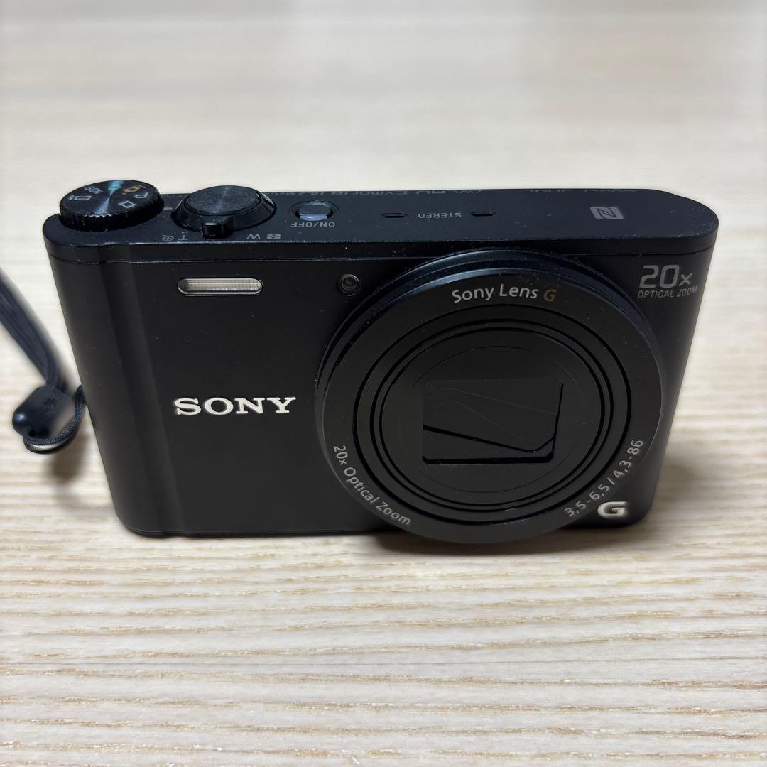 【極美品】Sony CyberShot DSC-WX350 ソニー コンデジ 黒