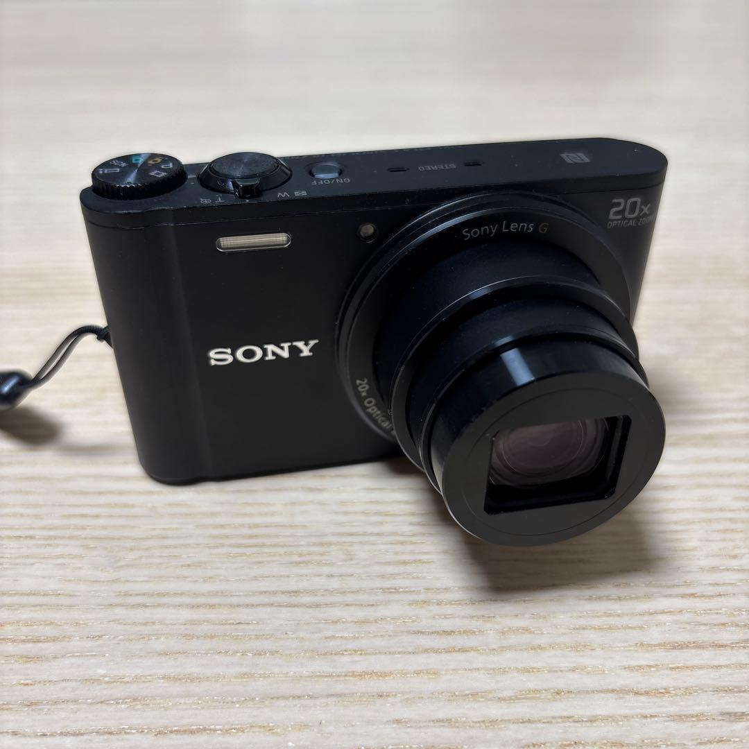 【極美品】Sony CyberShot DSC-WX350 ソニー コンデジ 黒