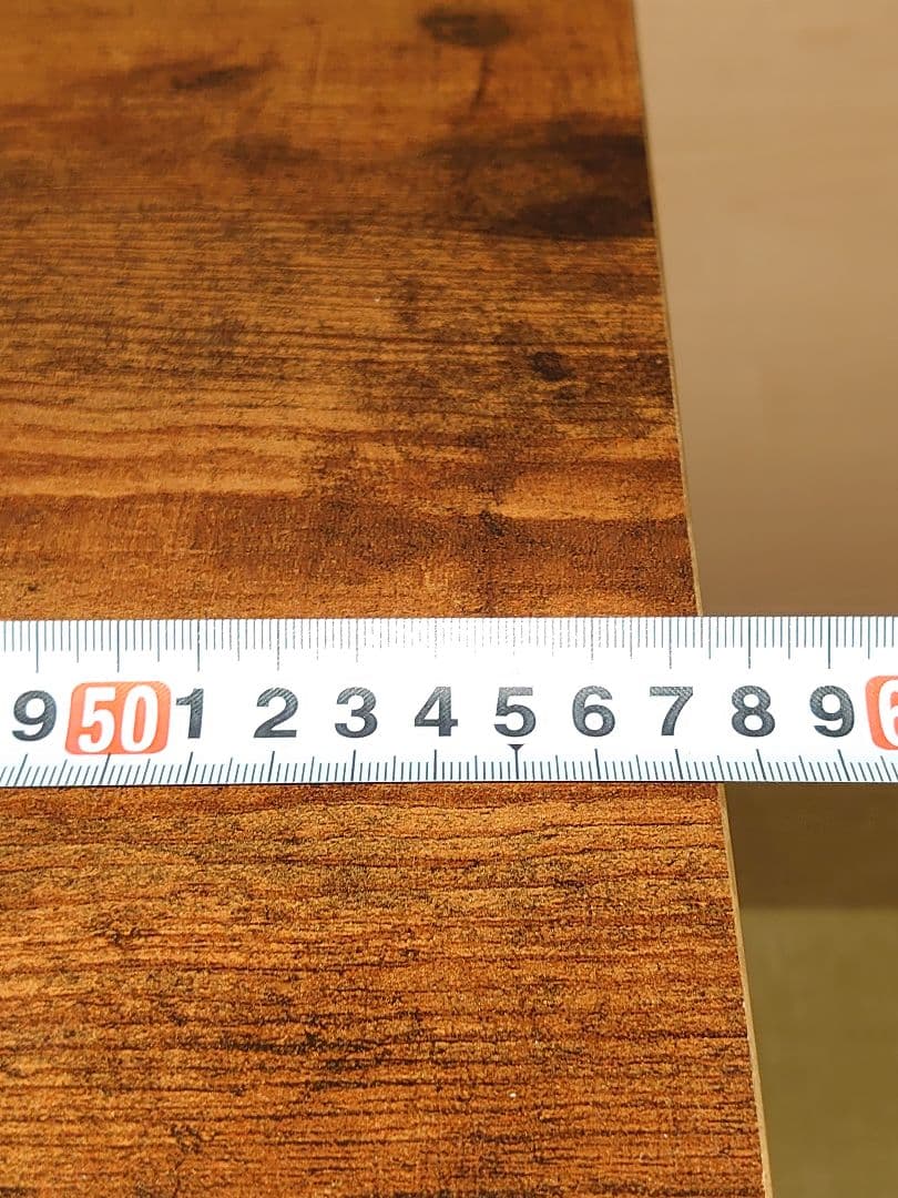 【累積177台目】パチスロを置く台（1台用シンプルスタンド）★右側に棚板付き②