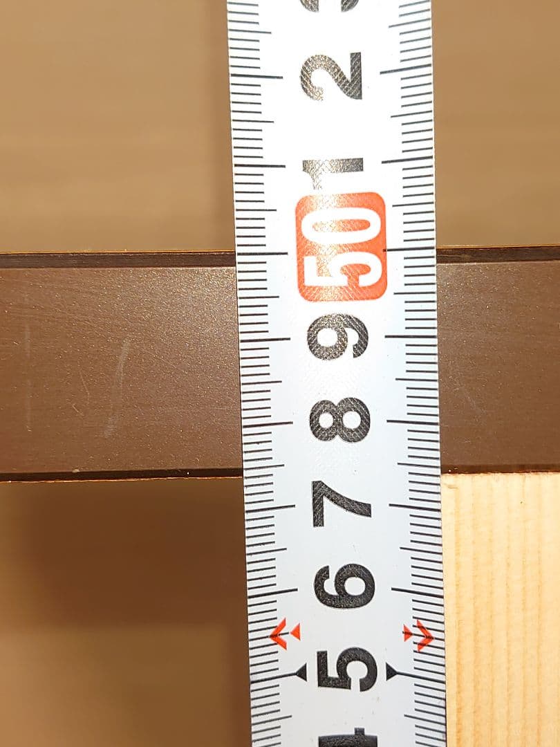 【累積177台目】パチスロを置く台（1台用シンプルスタンド）★右側に棚板付き②