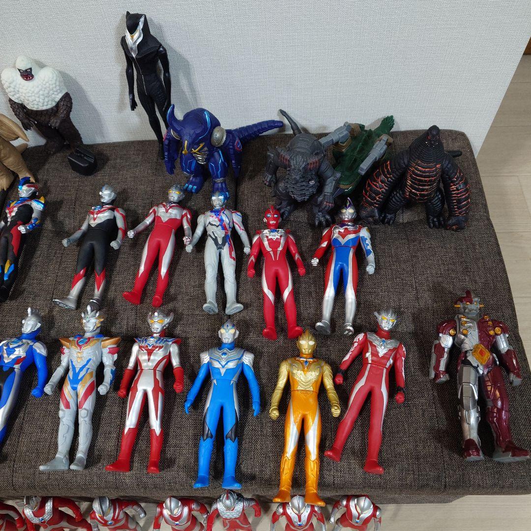 セール　ウルトラマン　ウルトラ怪獣　ソフビ　 セット　78体