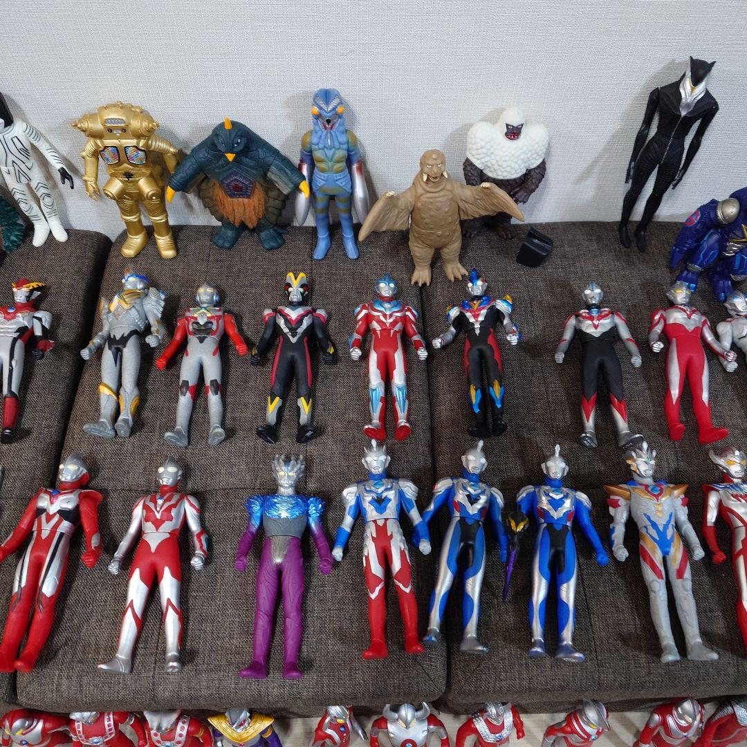 セール　ウルトラマン　ウルトラ怪獣　ソフビ　 セット　78体