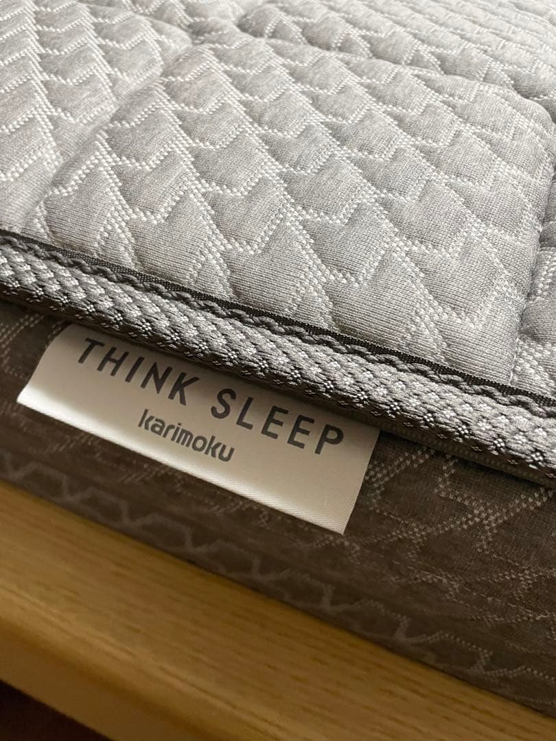未使用に近い超美品 karimoku NW21 セミダブルベッド＋マットレス