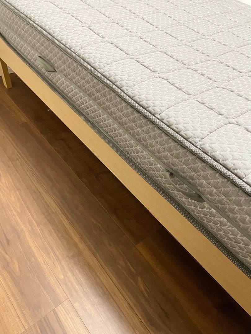 未使用に近い超美品 karimoku NW21 セミダブルベッド＋マットレス