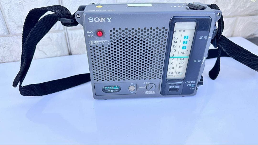 SONY 防災ラジオ　ICF-B100 日本製