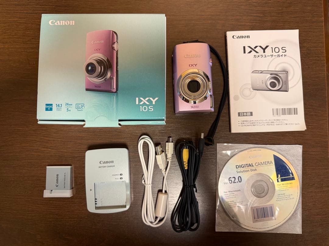 Canon IXY 10S ピンク