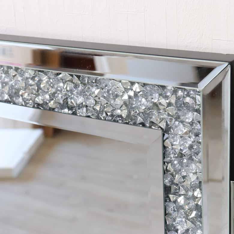 ミラー家具 ドレッサー スツール 三面鏡 セット ジュエリーデスク 3点セット