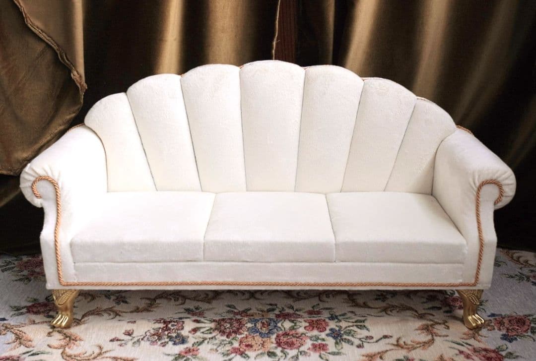 奏多 1/4シェル型ソファ3人用