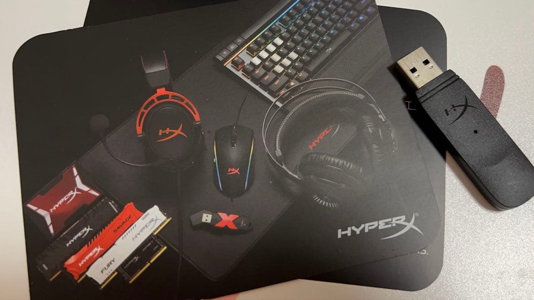 HyperX Cloud Core ゲーミングヘッドセット ワイヤレス