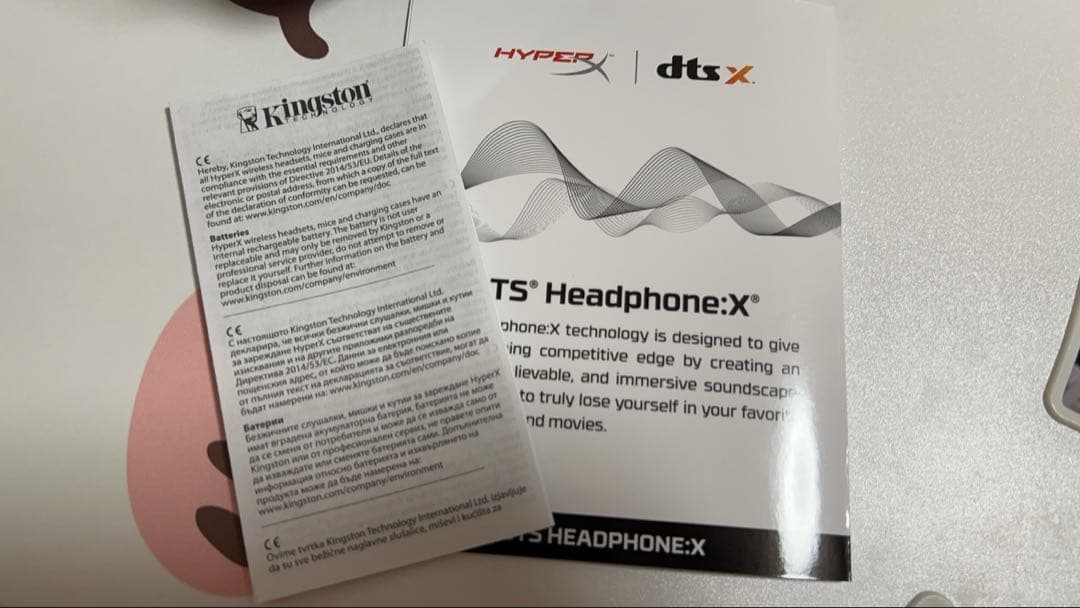 HyperX Cloud Core ゲーミングヘッドセット ワイヤレス