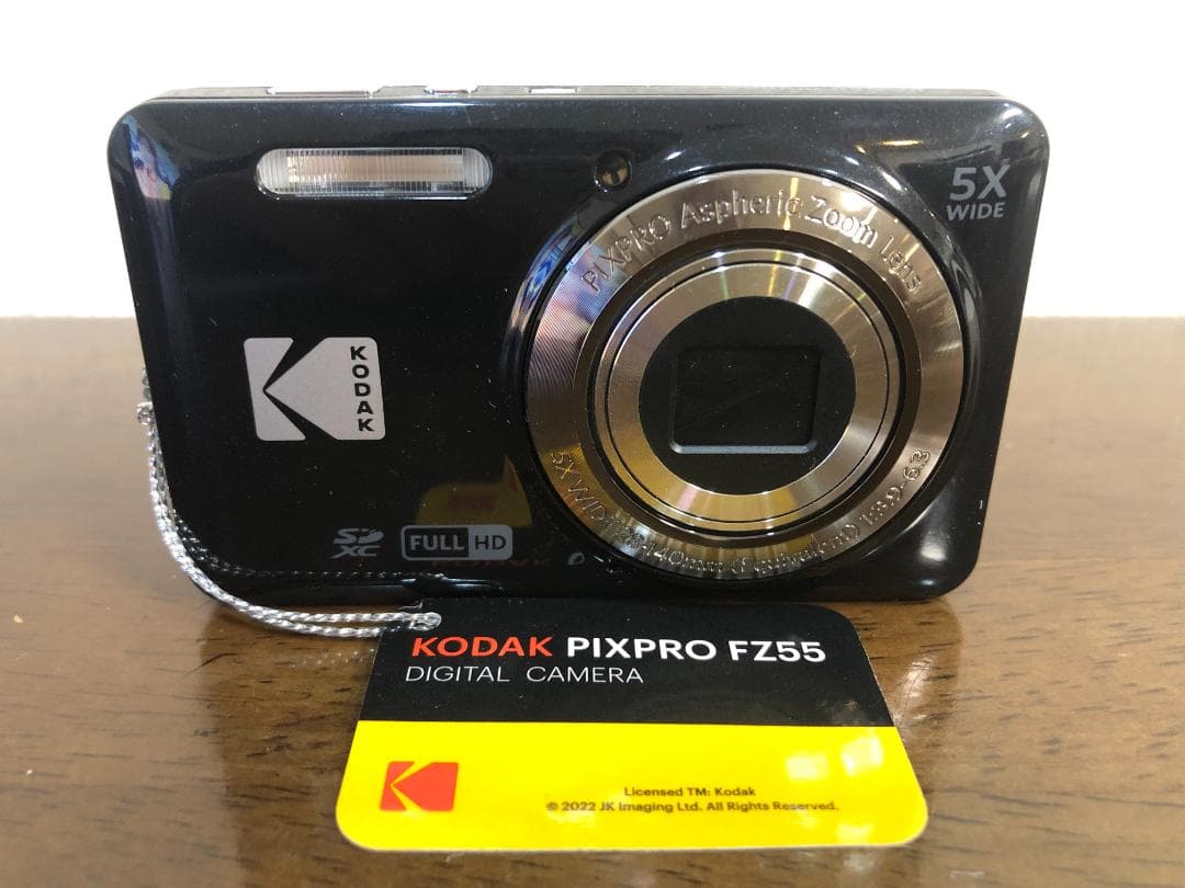 【ほぼ新品】KODAK PIXPRO FZ55 デジタルカメラ ブラック