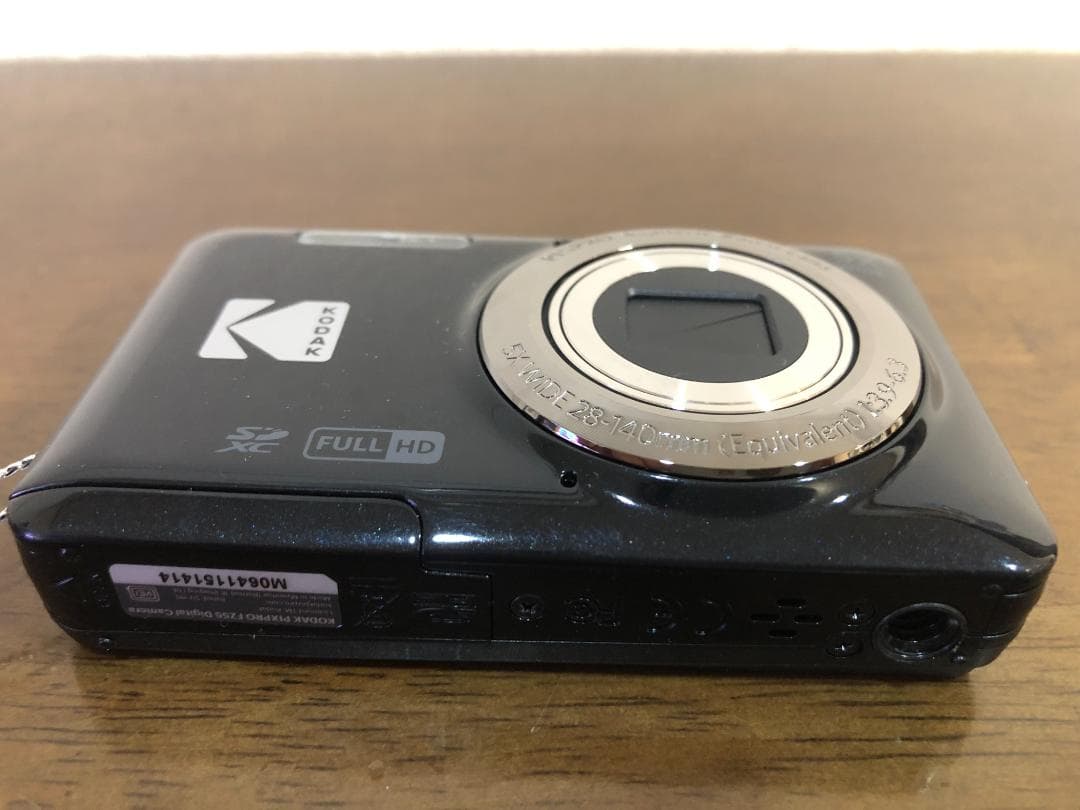【ほぼ新品】KODAK PIXPRO FZ55 デジタルカメラ ブラック