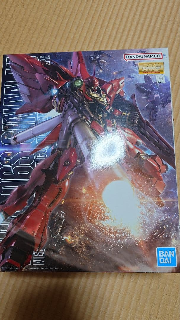 PG UNLEASHED 1/60 νガンダム完成品+LED組込み+　箱+おまけ