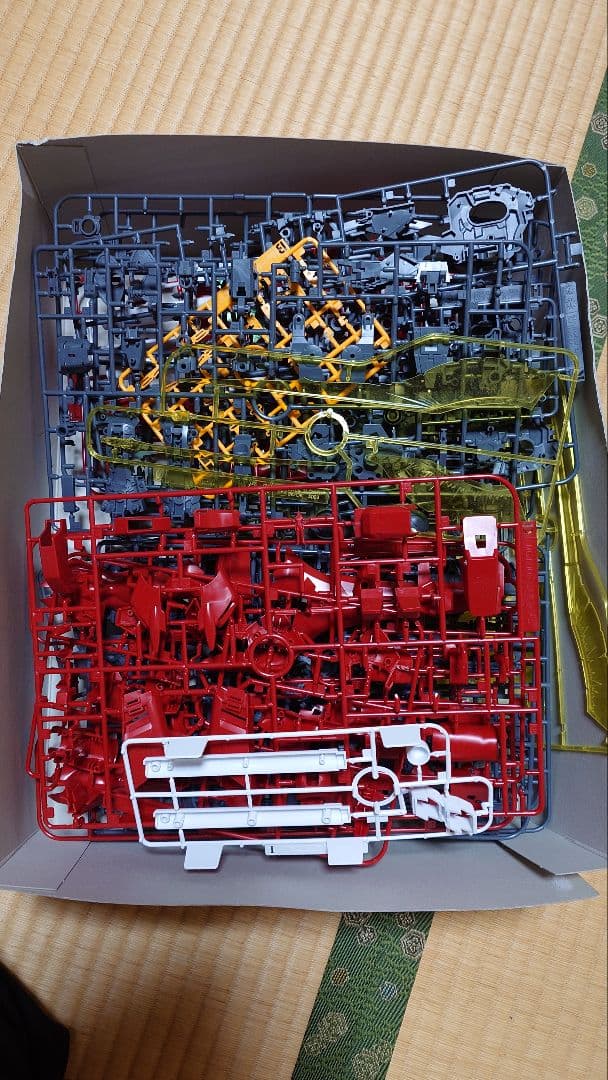 PG UNLEASHED 1/60 νガンダム完成品+LED組込み+　箱+おまけ