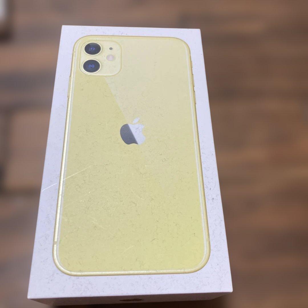 Apple iPhone 11 イエロー 本体　ジャンク品